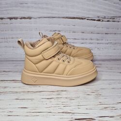31-38р Дитячі демісезонні теплі черевики хайтопи унісекс Jong-Golf C30940-3