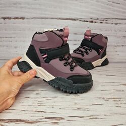 28-35р Зимові водовідштовхувальні термочеревики для дівчинки Tom. m 11766F