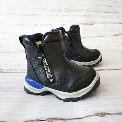 23,24р Теплі зимові черевики для хлопчика Weestep 336 DB