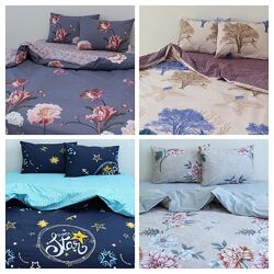 Постільна білизна із Ранфорсу, бавовна, різні розміри.