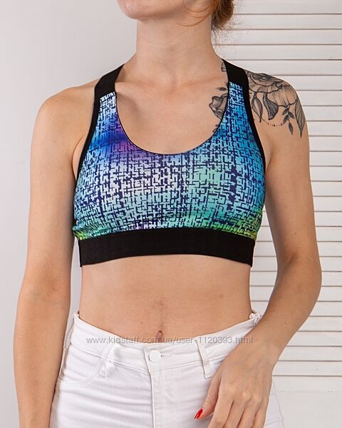 РОЗПРОДАЖ Спортивні топи з поролоновими вкладками Nicoletta Туреччина