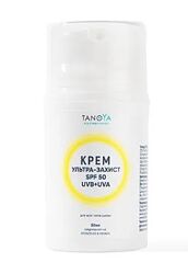 Крем Tanoya ультра-захист SPF 50 для обличчя і тіла 50 мл 