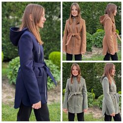 Кашемировые пальто для девочек от 128 до 164