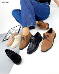Стильные туфли  Сlassic коричневый , чёрный, визон, беж