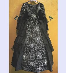 костюм чаклунки, відьми 120-145 см