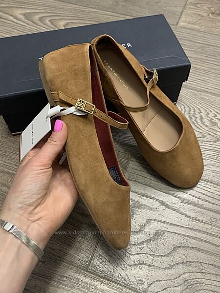 Замшеві балетки Mary Jane Tommy Hilfiger р. 39EU/8,5US