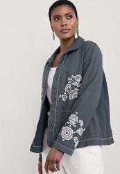 Піджак з вишивкою Seasalt Cornwall р. 14/42/XL.
