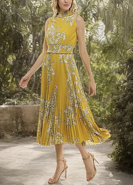 Сукня міді плісе Nanette р. 12/40/L - підійде також на р. 10/38/М