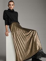 Спідниця міді плісе Massimo Dutti р. XS/34/8