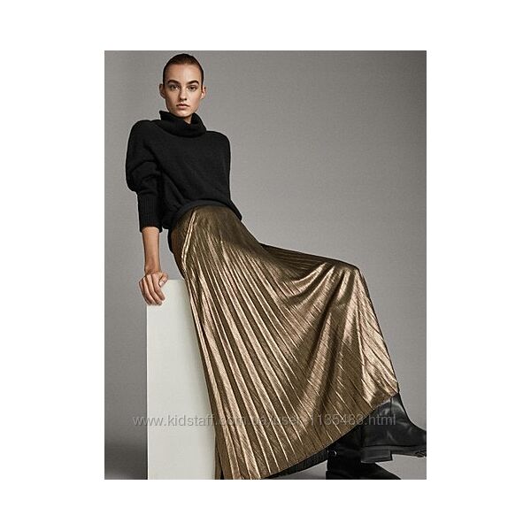 Спідниця міді плісе Massimo Dutti р. XS/34/8