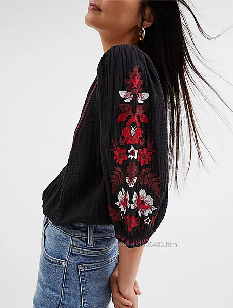 Блуза з вишивкою George р. 14/42/XL