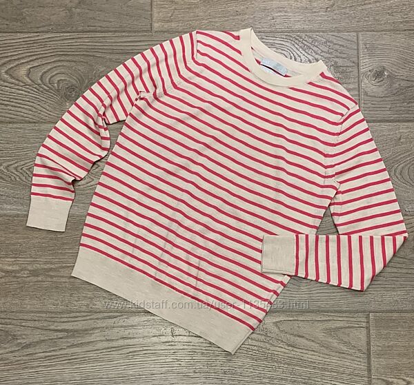 Светр у смужку вовняний Marks&Spencer р. ,10/38/М