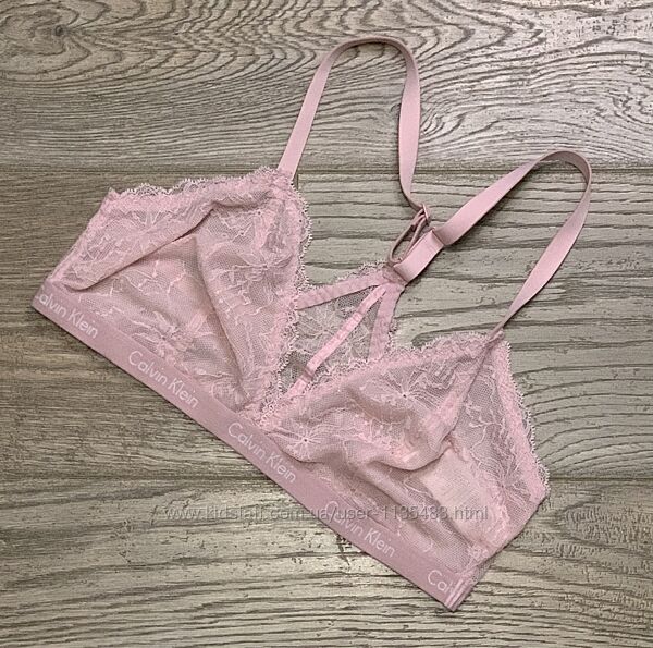 Бюстгальтер/бралет мереживний Calvin Klein рL - краще підійде на р. М.