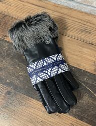 Шкіряні перчатки Adrienne Vitradini