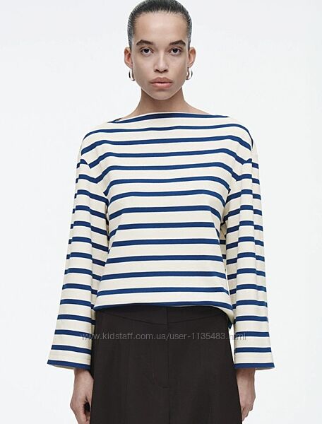 Лонгслів/кофта у смужку COS р. M/12