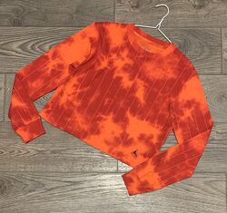 Кроп-топ/лоннслів з принтом тай-дай Jordan р. XS/34/6 - S/36/8