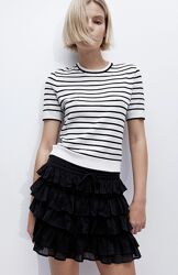 Кофтинка/футбоока/блуза у смужку H&M р. XS/34/6