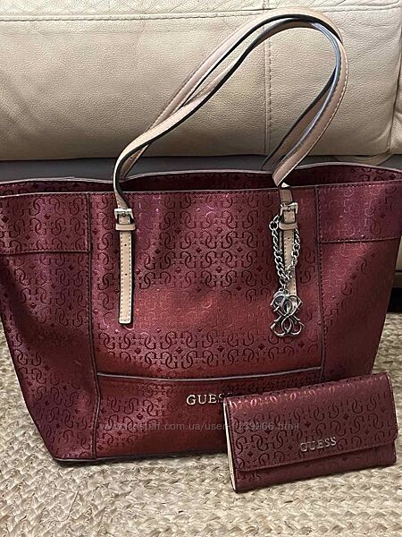 Оригінальна сумка з гаманцем guess