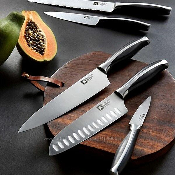 Нож поварской, сантоку, для овощей и  хлеба Richardson Aspero R17500BLP0191