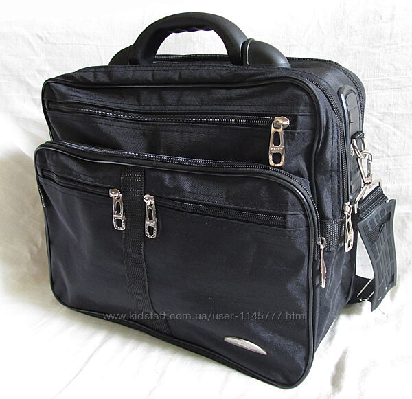 Мужская сумка Wallaby полукаркасная через плечо портфель  8w25275 черная