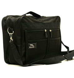 Мужская сумка Wallaby через плечо дорожная папка портфель А4 8w2633 черная