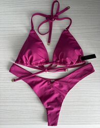 Купальник victorias secret swim топ s, m, плавки s, m. вікторія сікрет