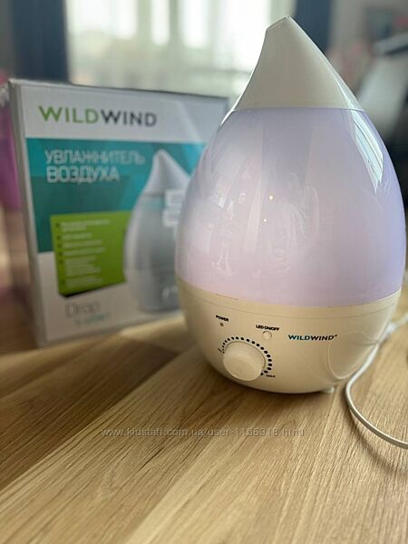 Зволожувач повітря wild wind з підсвіткою