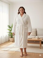 Теплий жіночий халат великого розміру bm