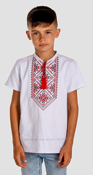 Футболка-вишиванка для хлопчика 6023