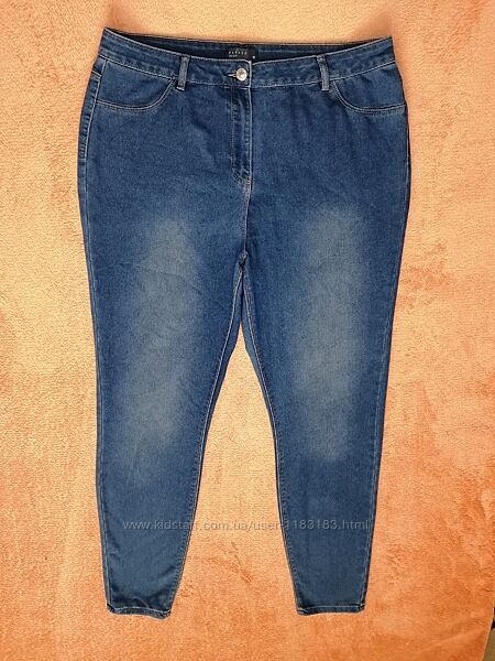 Джинсы стрейч-коттон батал Papaya р 52-54