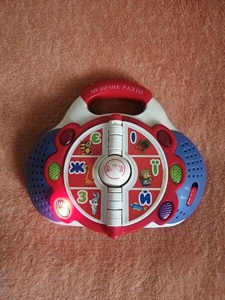 Интерактивная - игрушка алфавит, музыкальное радио