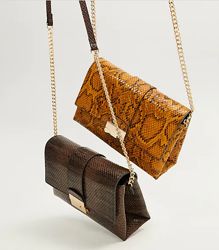 Стильная сумка MANGO Испания с цепочкой оригинал с официального  сайта