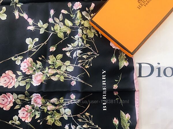 Шелковый новый платок Burberry