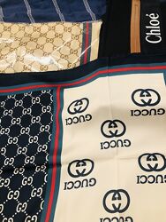 Новый шелковый платок Gucci 