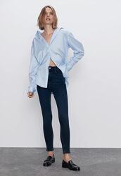  Джинсы с супервысокой посадкой от Zara, 34р, оригинал 