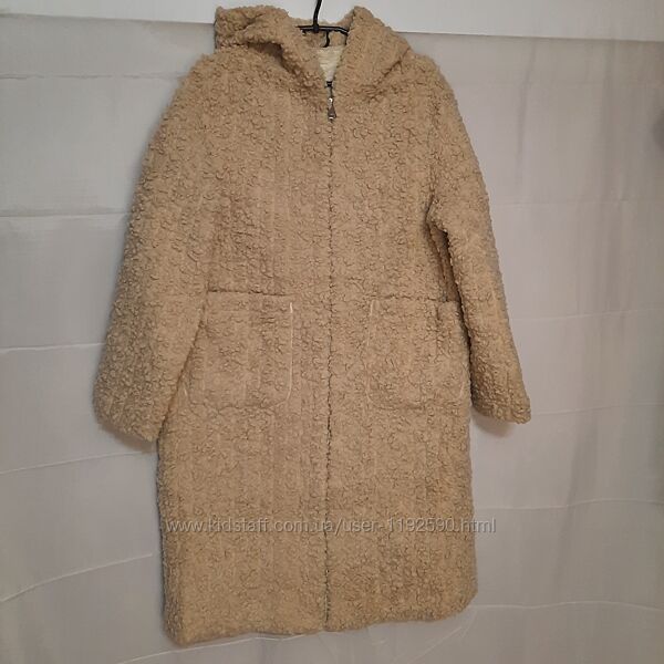 Пальто з овчини та ангори, розміри M, L, XL