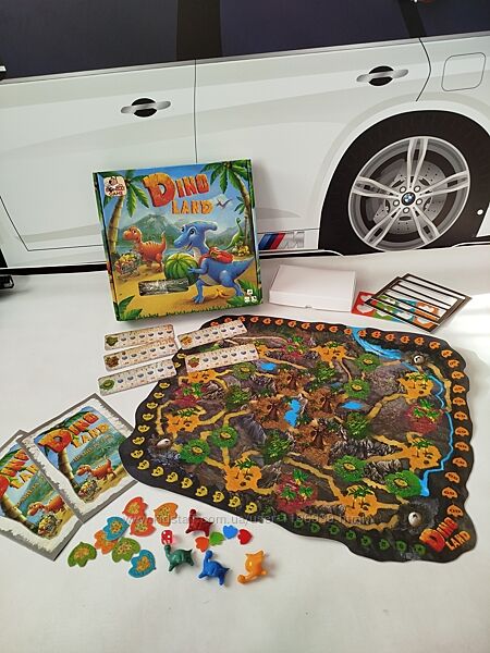 Настольная игра Bombat Game Дино Ленд dino land
