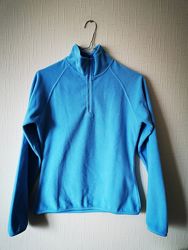 Флиска голубая S