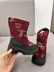 Дитячі теплі зимові чоботи для дівчинки kuoma