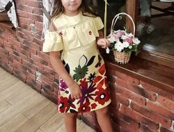 Платье сарафан на девочку 10-11 лет