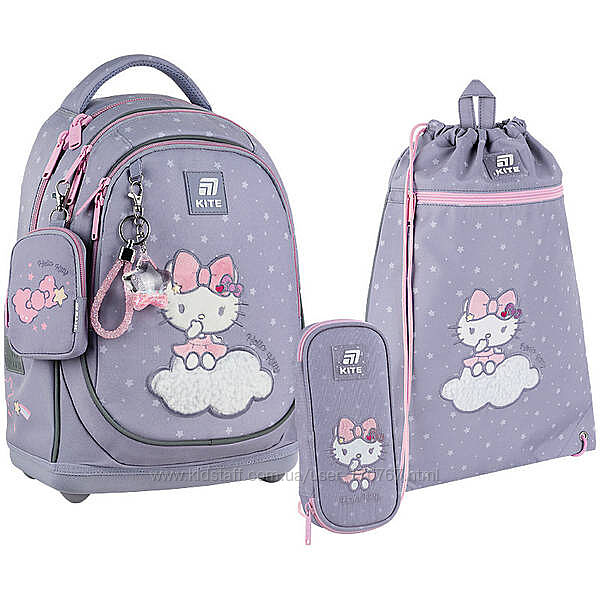 Набір Kite SET HK25-724S Hello Kitty, рюкзак, пенал, сумка для взуття 
