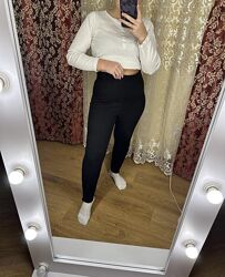 Штани леггінси лосіни під замш zara р. m