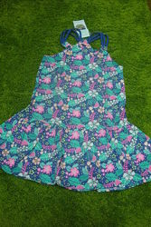 Красивое яркое платье сарафан Cool Club 7 лет цветы