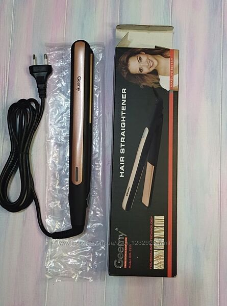 Плойка вирівнювач для волосся GEEMY 032