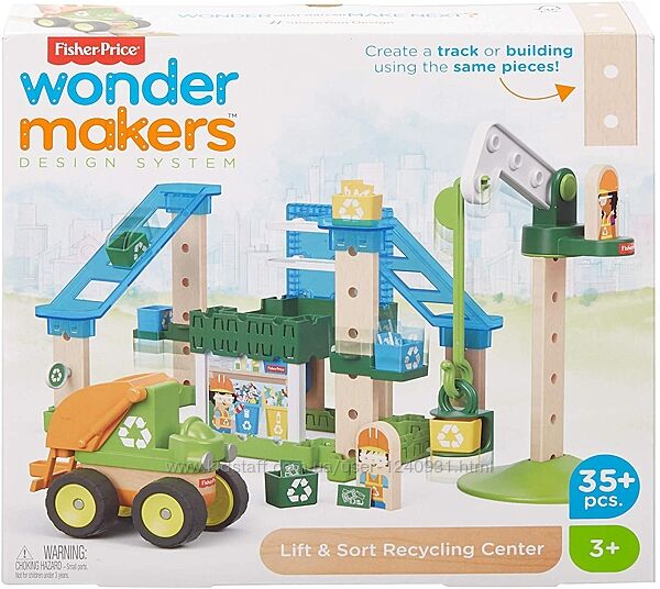 Конструктор  Fisher-Price Wonder Makers Design - 35 зданий