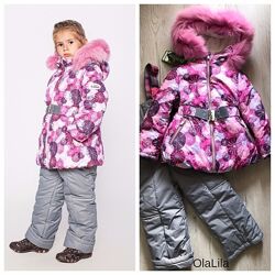 Зимовий комплект роздільний cvetkov для дівчинки
