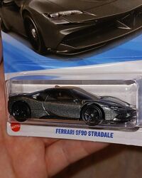 Машинка модель hot wheels 2025 ferrari sf90 stradale grey несколько мод.