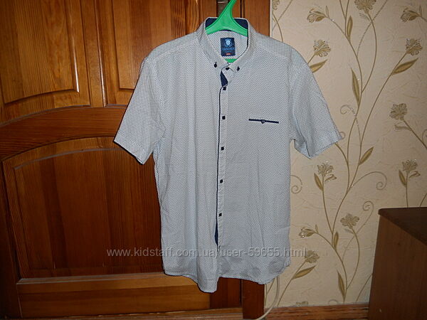 Рубашка тенниска grand men на р.170-176 , б/у 1 раз, хлопок