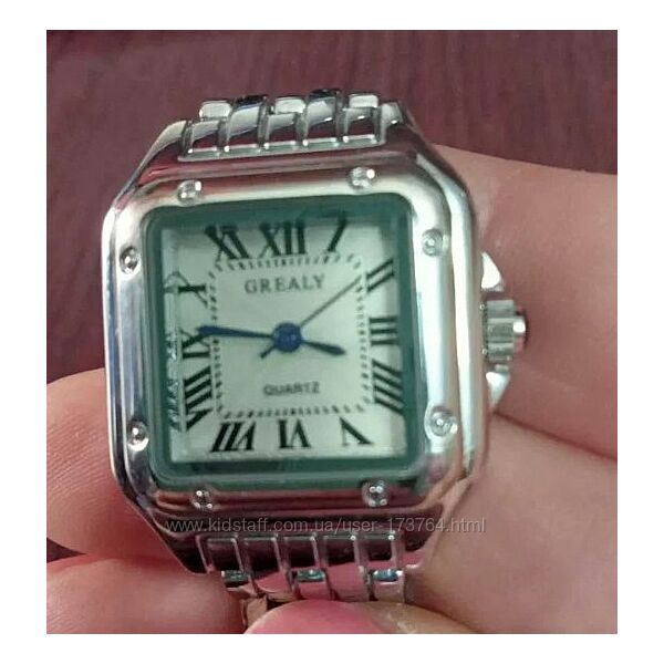 Часы кварцевые на ремешке из нержавеющей стали