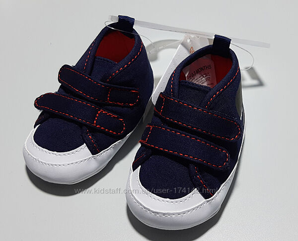 Пинетки кроссовки для новорожденного, Gymboree Америка оригинал